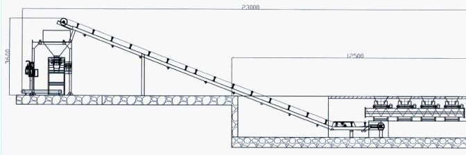 Salt fertilization production line